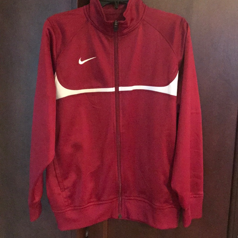 Nike Kids Jacket in Red and White